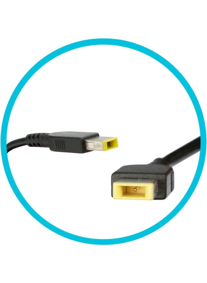 Terabyte Lenovo 20V 6.75A 135W Laptop Charger, UK Power Cable, Compatible with Thinkcentre, Black - Image 2