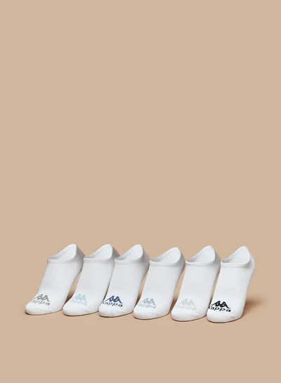 كابا Logo Detail Ankle Length Socks - Set of 6