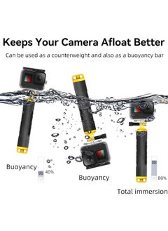 KASTWAVE Universal Floating Selfie Stick for GoPro Hero 12/11/10/9/8/7+, DJI, Insta360 Action Cameras - Underwater Stick Ideal for Surfing, Snorkeling, Underwater Shooting  - Image 2