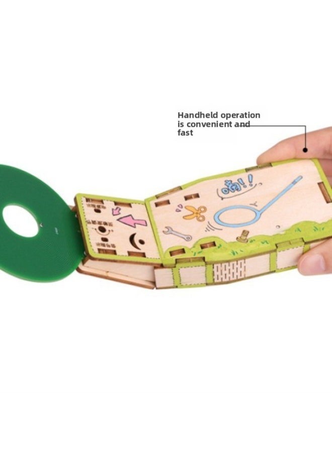 Primary School Toy Photoelectric Alarm Science Experiment Steam Metal Detector Puzzle Innovation Technology Small Production-Color:Metal Detector  - Image 5