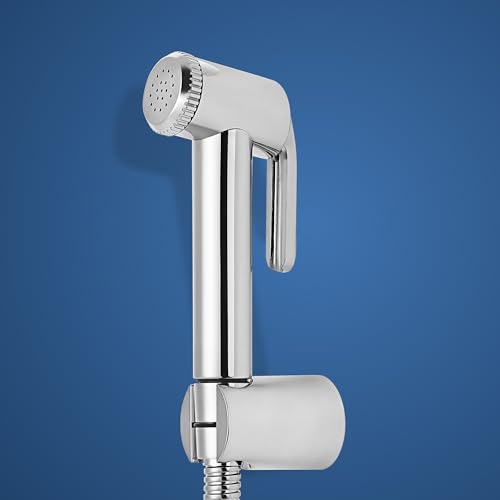 Hindware Italian Collection Cora Health Faucet for Bathroom | Made of ABS | Comes with 1.2m Stainless Steel Flexible Tube - Image 1