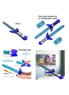JYS 9 IN 1 Game Accessory Kits，for Nintendo Switch Sports ，For Switch Joy-Con,  Mario Tennis Ace Rackets +Golf Clubs for Mario Golf Super Rush Leg Straps for Ring Fit Adventure and Chambara Game Sword  - Image 3