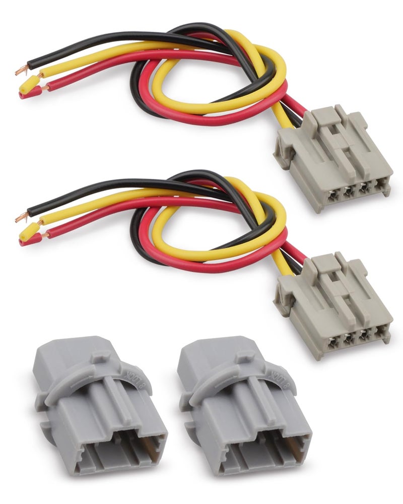 Rear Brake Light Socket: 2-Piece Heat-Resistant Durable Set - Plug-And-Play Brake Light Connector for Mazda 3 2004-2013 Mazda CX-5 2013-2015 - Image 1