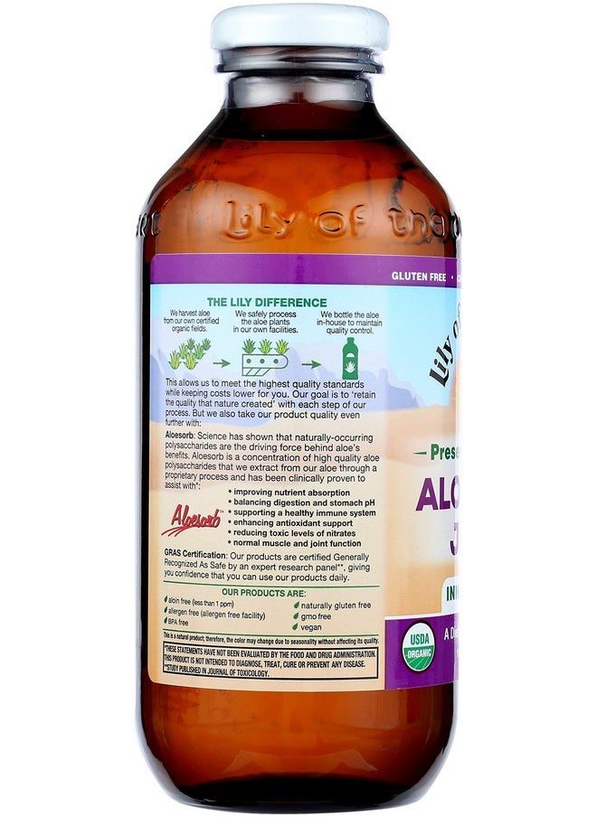 Lily Of the Desert Aloe Vera Juice Preservative Free  - Image 4