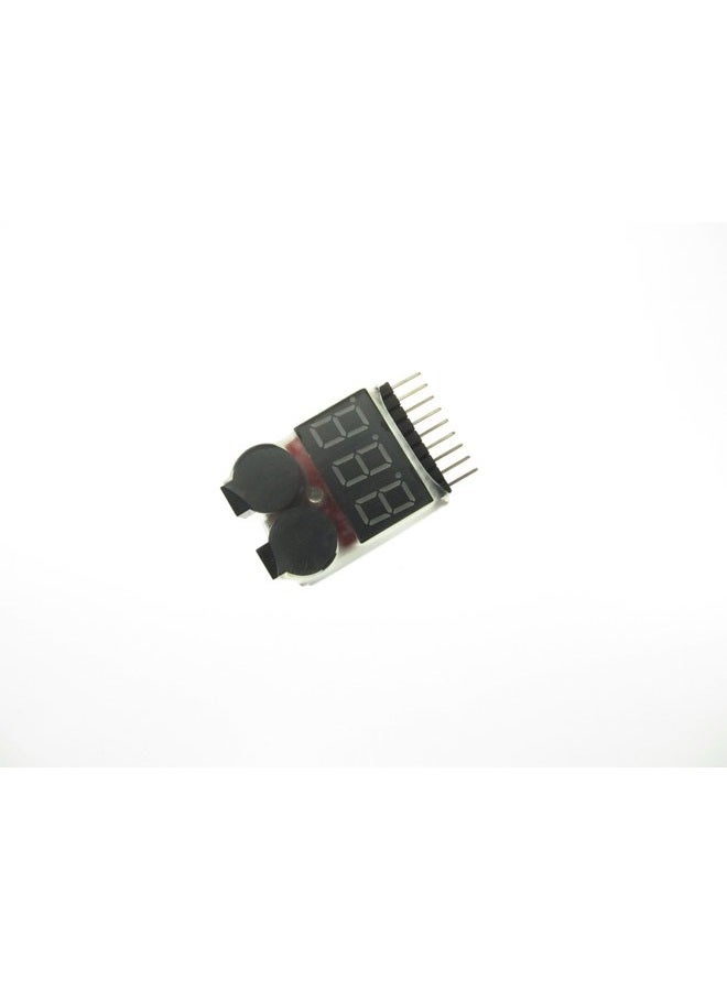 Yueton Rc 1-8s Lipo Battery Tester Monitor Low Voltage Buzzer Alarm Voltage Checker with LED Indicator for Lipo LiFe LiMn Li-ion Battery - Image 3