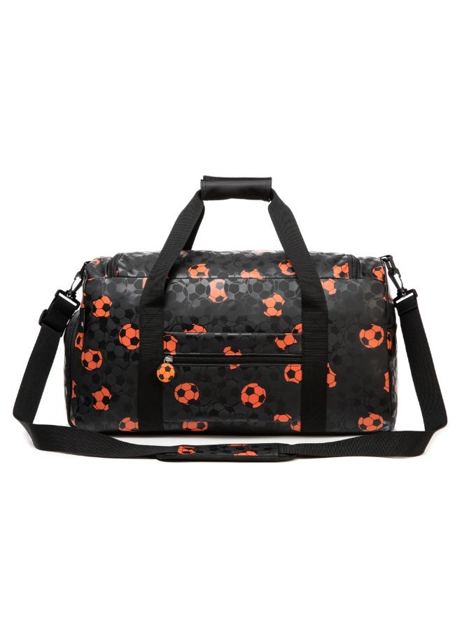 Eazy Kids Duffle Bag - Football - Black, 30L - Image 3