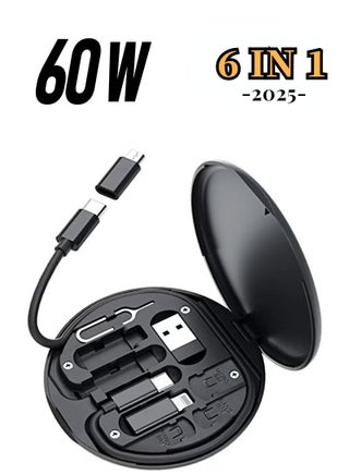 6 in 1 - Black