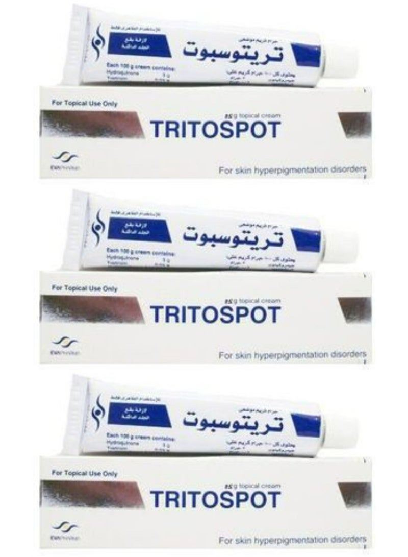 تريتوسبوت كريم تريتوسبوت  15 جرام  للاستخدام الظاهري  3 قطعه - Image 1