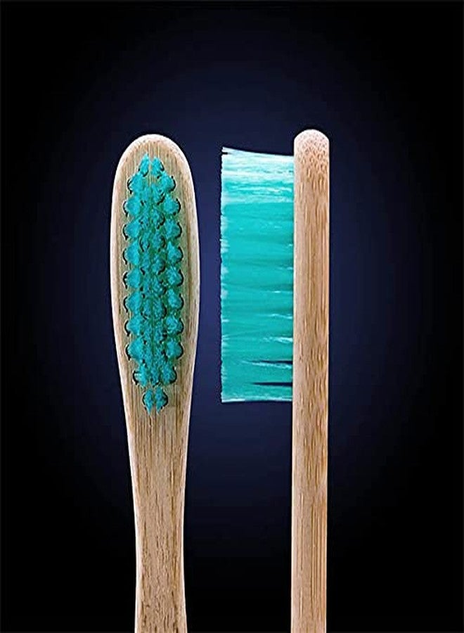 HDP Adult Bamboo Toothbrush Size:Pack of 8 with Bonus Color:Adult Bamboo - Image 4
