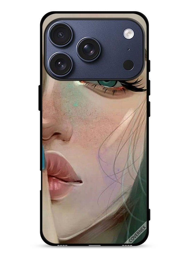 Covernex Apple iPhone 17 Pro Protective Case Cover Shhh She Is Sad - Image 1