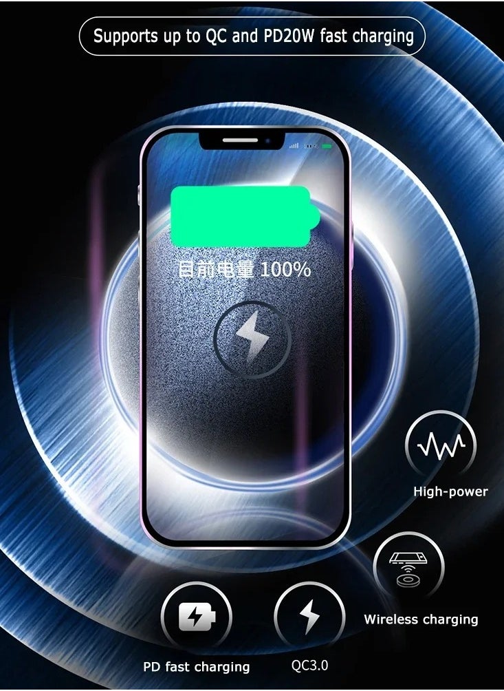 Super Fast Charger MECHANIC V-Power 8PRO 8 Ports 110W High-power for Mobile Phone Ipad Smart Watches LED Wireless Charging