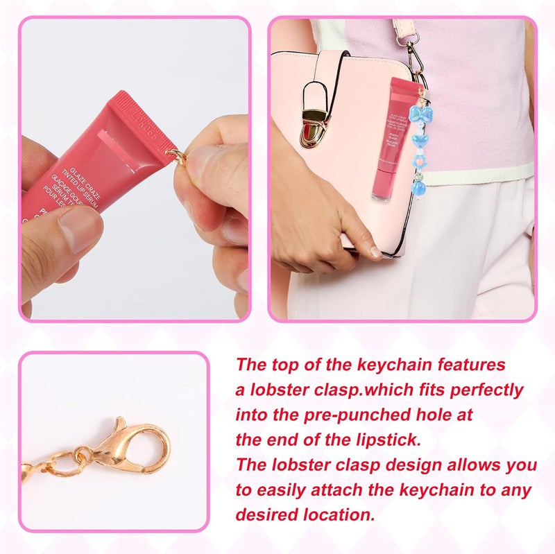 Limpskys Keychain Cap for Summer Fridays 0.5 oz Lip Balm, Fits Topicals 0.5 oz and e.l.f. Glow Reviver 0.52 oz Tubes – Lip Gloss Keychain (Lip Balm Not Included) - Image 4
