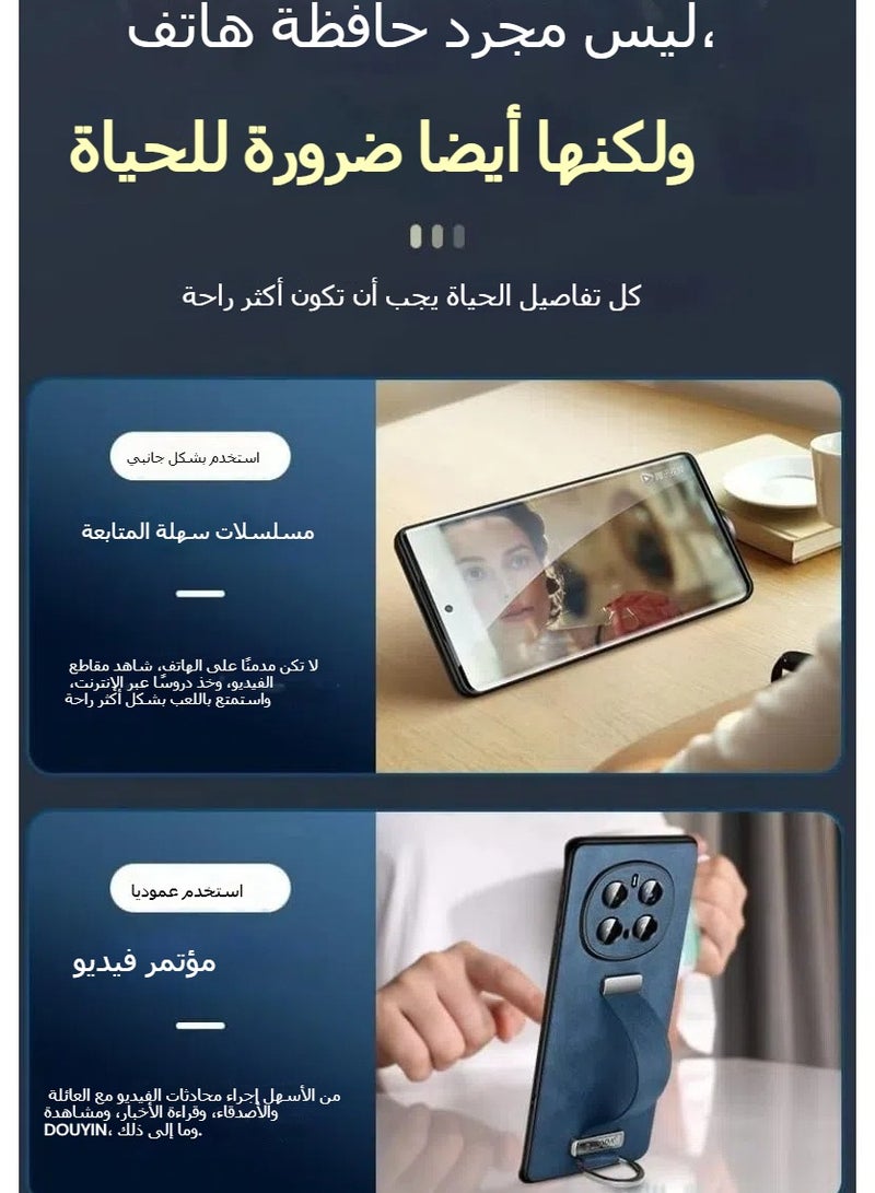 عام حافظة متوافقة مع حافظة هونور ماجيك 7 برو 5 جرام سوار معصم قابل للسحب حافظة جلدية محمولة مقاومة للصدمات غطاء واقي لهاتف هونور ماجيك 7 برو - Image 3