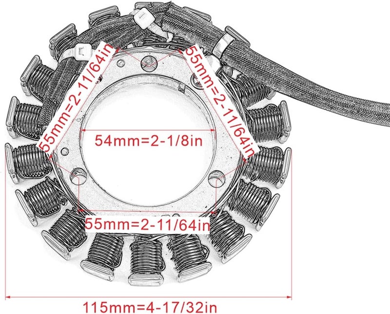 Wivplex Motorcycle Ignition Coil for Yamaha Models - Image 2