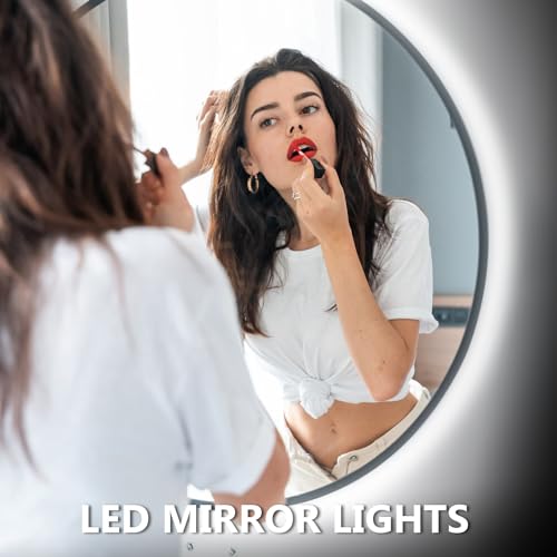 dalattin White LED Strip Lights 100ft, Dimmable Bright 24V Led Light Strip 6500K Daylight White 1800 LEDs Lights for Bedroom, Mirror, Kitchen, Strong Adhesive, 2 roll of 50ft - Image 5