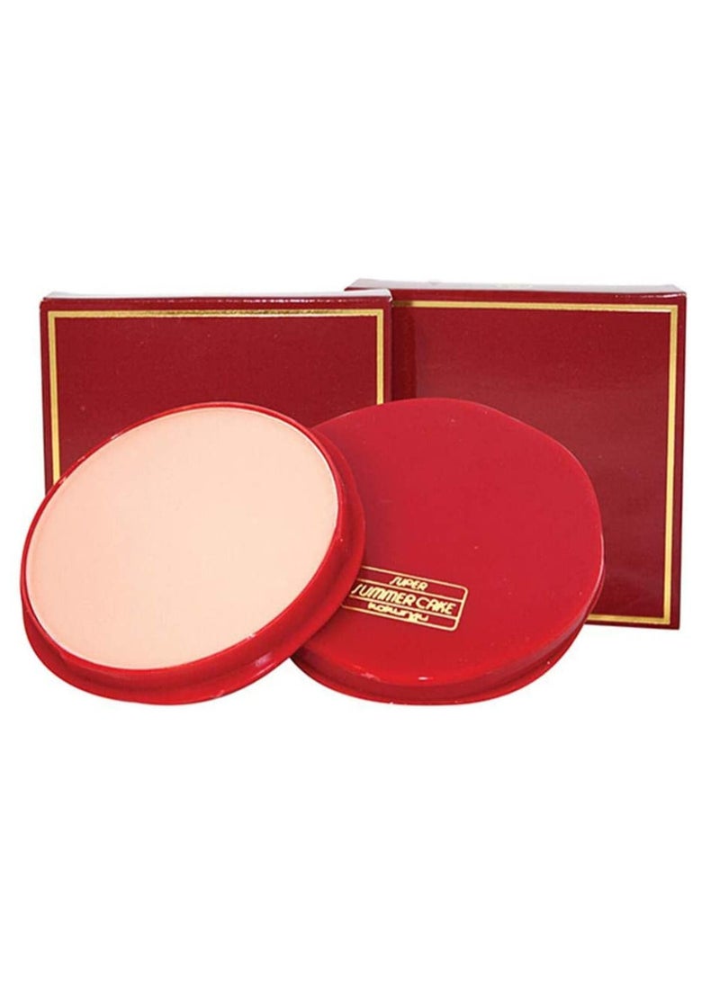 Kokuryu Super Summer Cake Face Foundation With Beauty Sponge Olive White  - Image 2
