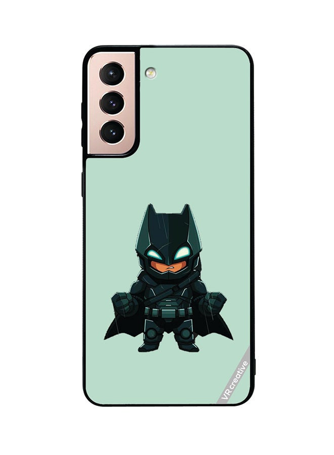 VR CREATIVE Protective Case Cover For Samsung Galaxy S21 5G Batman Design Multicolour - Image 1