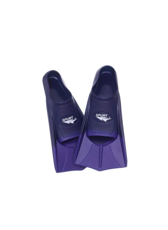 Spurt Silicone Swimming Fins   Size: 31 1/2 - 33    Color: Purple 