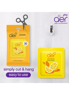 Godrej Aer Godrej Aer Power Pocket Bathroom Fragrance - Floral Delight pack of 6  - Image 5