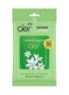 Godrej Aer Godrej Aer Power Pocket Bathroom Fragrance - Floral Delight pack of 6  - Image 2