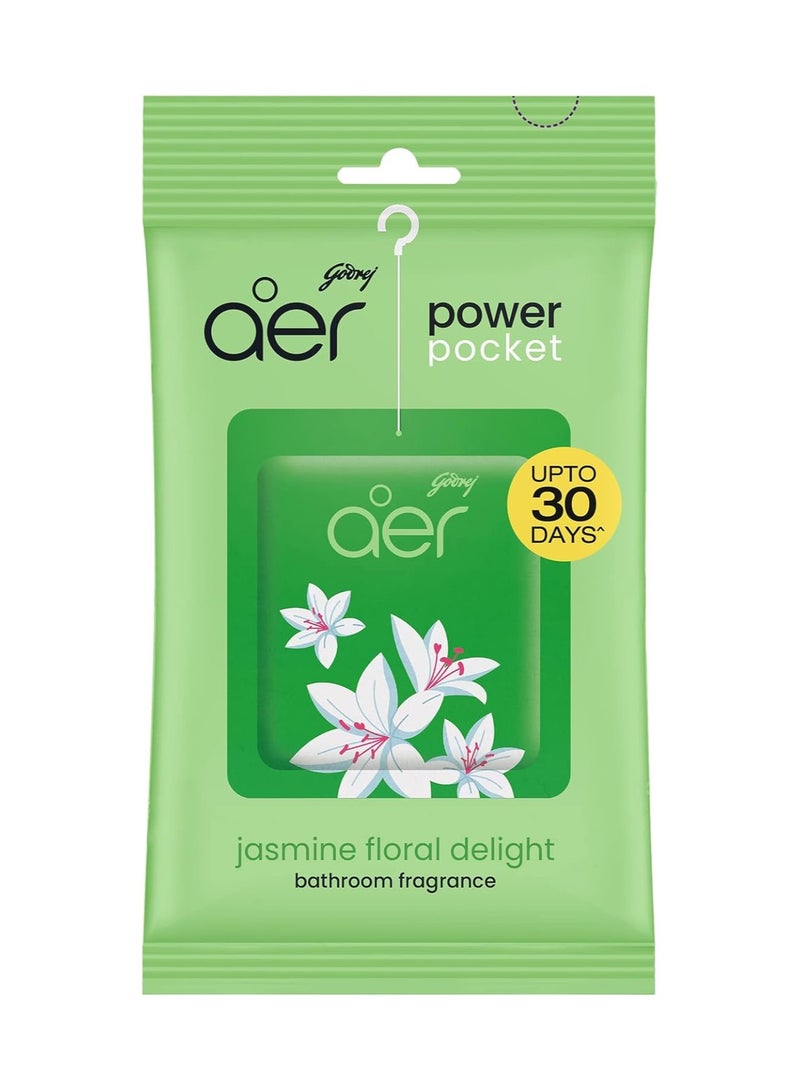 Godrej Aer Godrej Aer Power Pocket Bathroom Fragrance - Floral Delight pack of 6 - Image 2