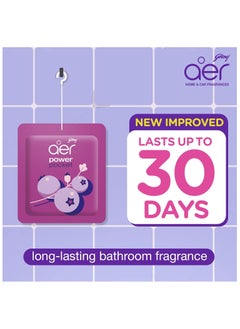 Godrej Aer Godrej Aer Power Pocket Bathroom Fragrance - Floral Delight pack of 6  - Image 3