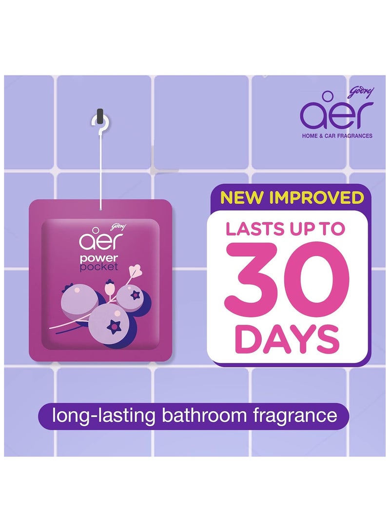 Godrej Aer Godrej Aer Power Pocket Bathroom Fragrance - Floral Delight pack of 6 - Image 3