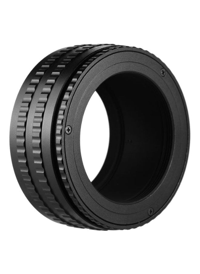 NIBEMINENT Lens Focusing Helicoid Adapter Ring Macro Extension Tube Black  - Image 1
