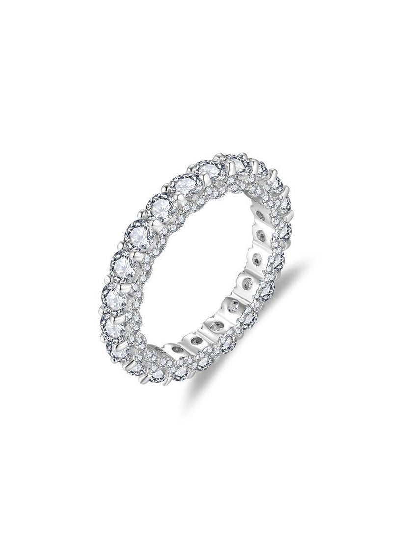 QUAINT Brilliant Moissanite Full Diamond Ring  - Image 1