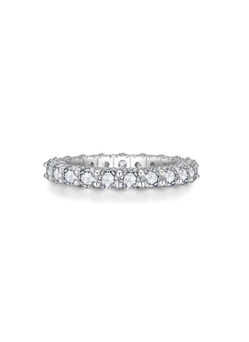 QUAINT Brilliant Moissanite Full Diamond Ring  - Image 3