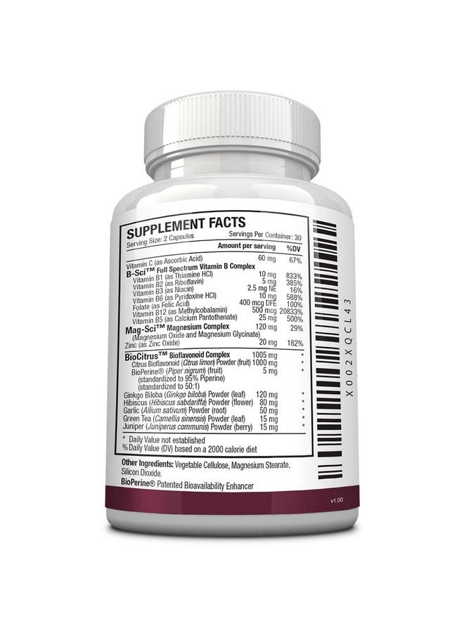 Approved Science - ® Tinnitol Tinnitus Support Supplement Ease Ringing In The Ears Boost Inner Ear Health 60 Capsules Made In The Usa - Image 1