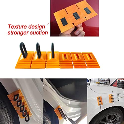 CXGS Paintless Dent Repair Pull Tabs Car Dent Repair Tools Heavy Duty Dent Puller Kit Strong Auto Body Repair Dent Removal Tools Powerful Dent Remover Tool DIY Hand Tool for Dent Repair - Image 4