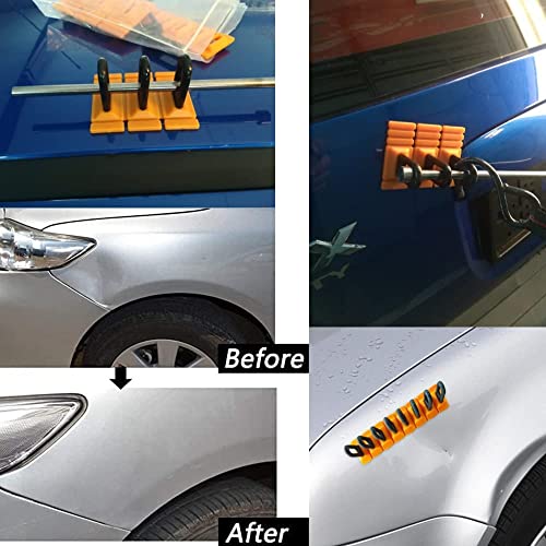 CXGS Paintless Dent Repair Pull Tabs Car Dent Repair Tools Heavy Duty Dent Puller Kit Strong Auto Body Repair Dent Removal Tools Powerful Dent Remover Tool DIY Hand Tool for Dent Repair - Image 5