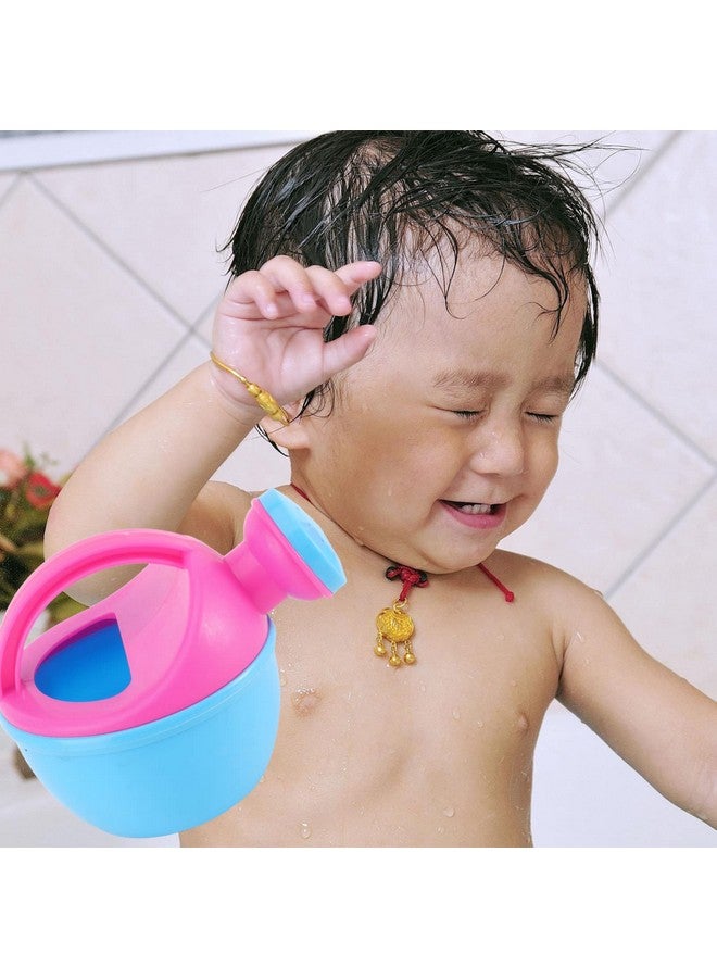 Toddmomy 2Pcs Kids Watering Can Bath Water Can Plastic Watering Can Kids Bath Toys Beach Toys Play Sand Toys for Toddlers Kids - Image 2