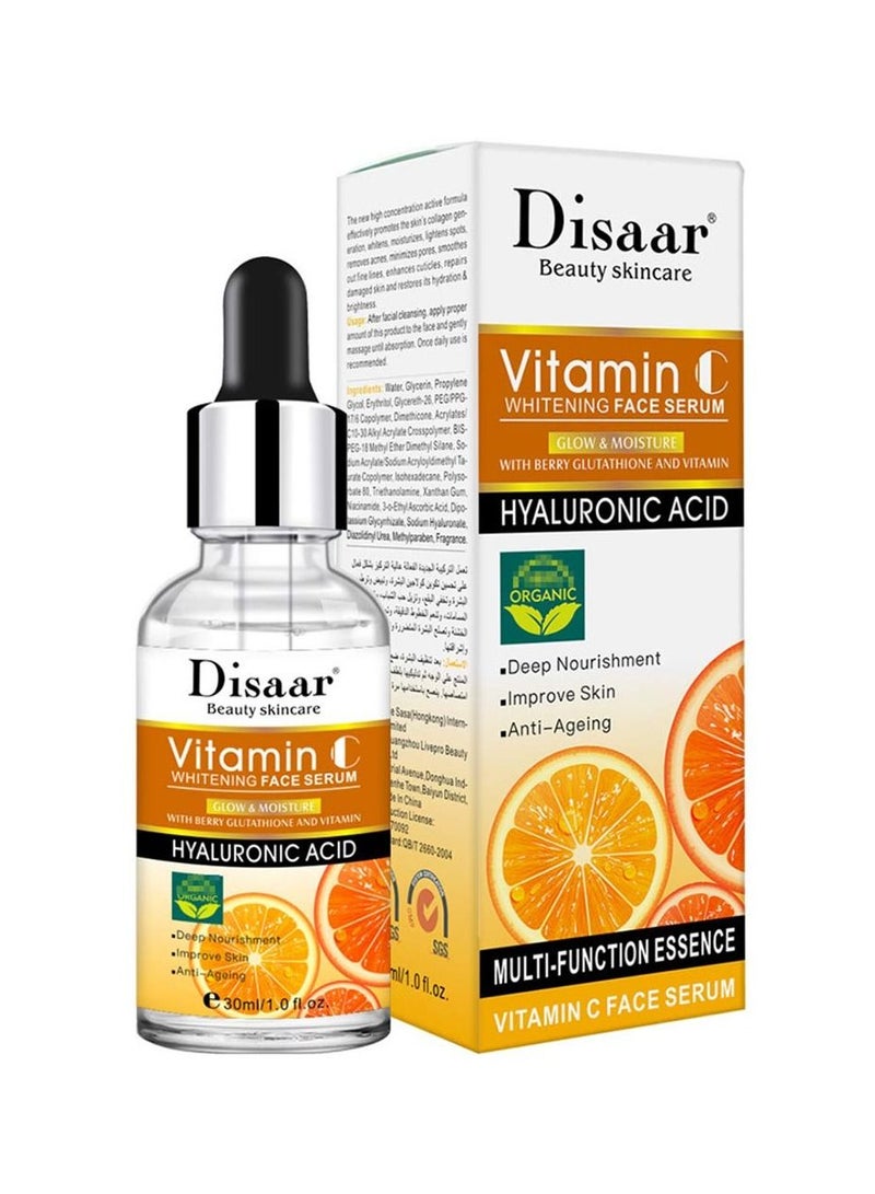 Disaar Vitamin C Whitening Face Serum Hyaluronic Acid 30ml