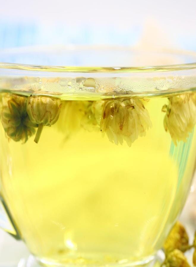 FullChea - Top Grade Chinese Chrysanthemum Tea - 3.52oz/100g - Premium Natural Dried Chrysanthemum Flower - Tai Ju Herbal Tea Loose Leaf - Non-GMO - Caffeine-free - Sweet & Fresh - Image 4