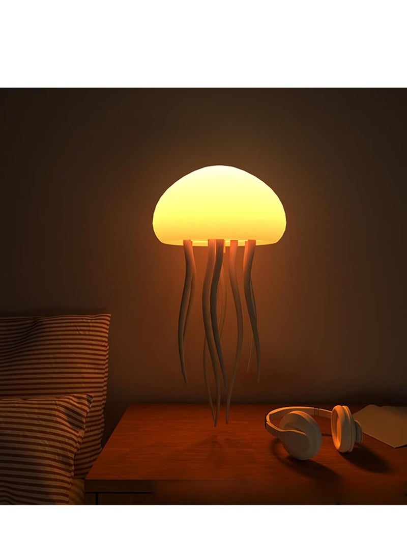 JAJEEK Jellyfish Lamp – LED Round Jellyfish Light with Dancing Legs & Color Changing Effects – 12 Multicolor LED Bulbs – Calming Jellyfish Night Light for Home & Office Decor – Ideal Gift for Kids & Adults  - Image 3
