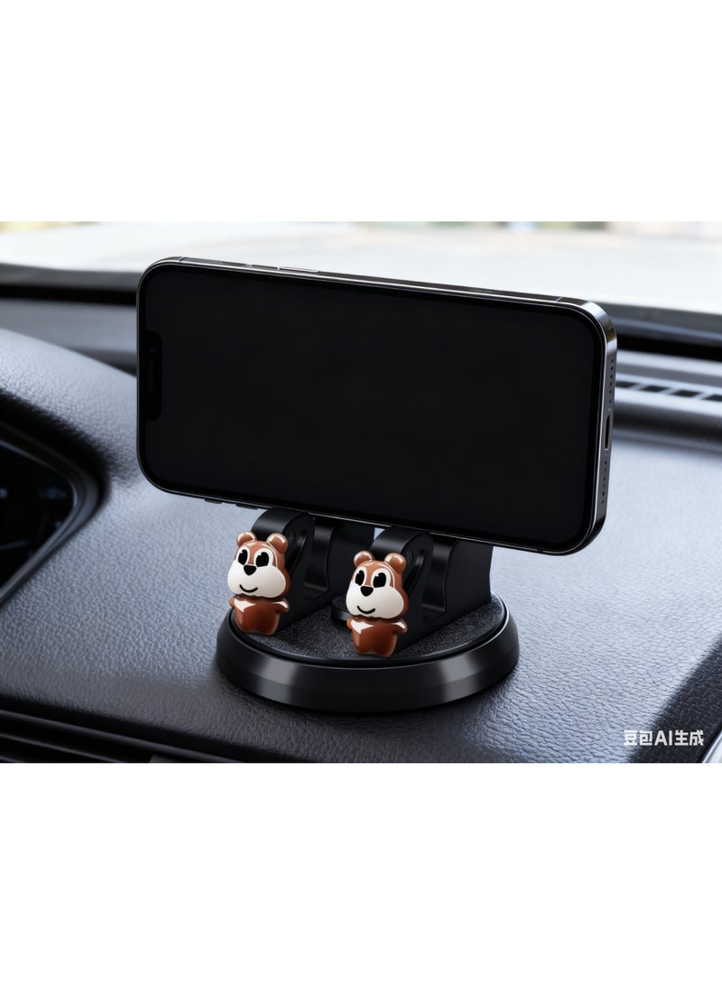 Magnetic Dashboard Car Mount Holder Squirrel - Image 2
