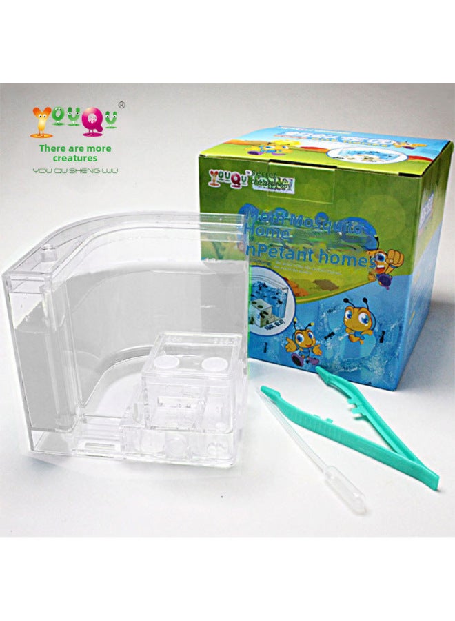 [Authentic Ant Home] Ant Castle Ant Workshop House Villa Palace Ecological Box Science And Education Toys-Color:White.  - Image 1