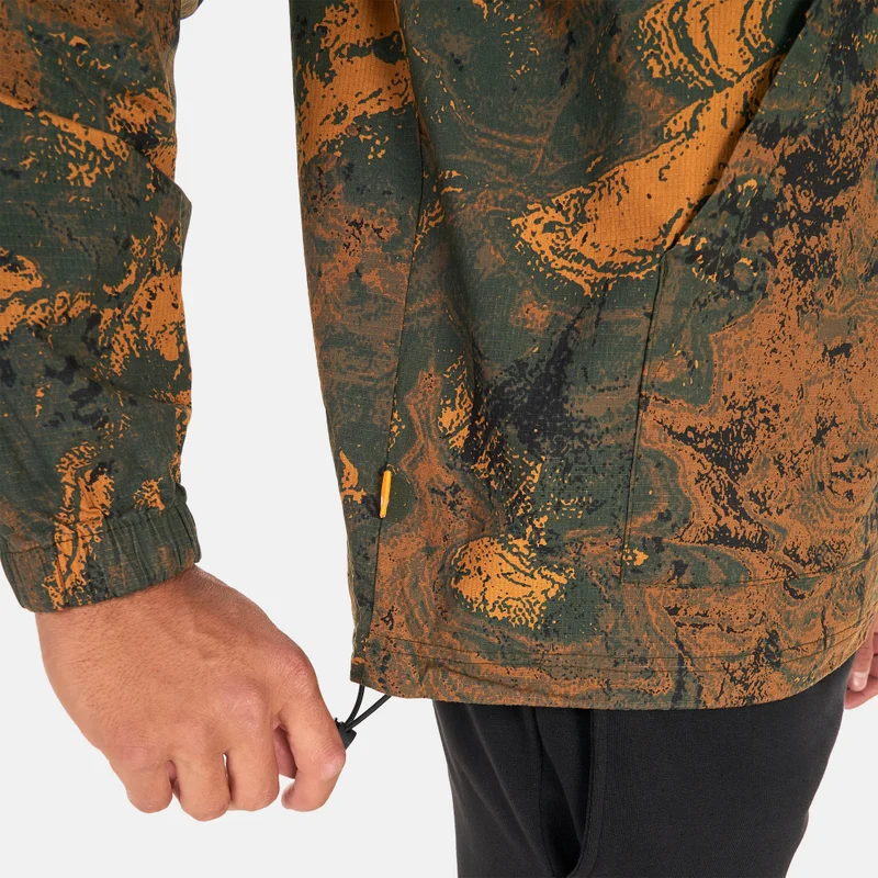 Timberland Men's Printed Lightweight Ripstop Anorak Jacket