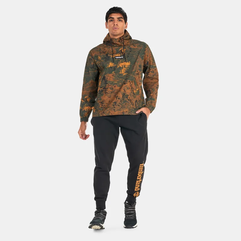 Timberland Men's Printed Lightweight Ripstop Anorak Jacket