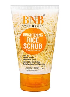 BNB Organic Source Brightening Rice Scrub 120ml 