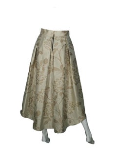 Sana'a Kayum Champagne With Beige Floral Jacquard  - Image 2