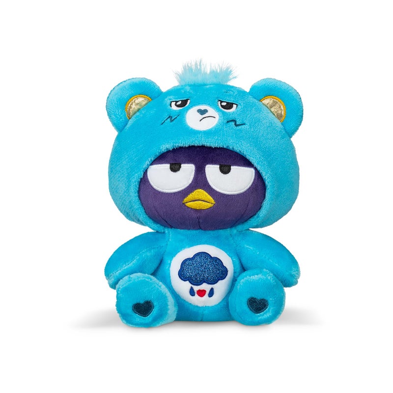Care Bears دببة العناية - بادز-مارو مرتديًا زي دب غاضب 8" دمية محشوة بحجم صغير، زرقاء - ناعمة، قابلة للعناق أفضل صديق! - جيدة للفتيات والفتيان، الموظفين، الجامعين، الأعمار 4 وما فوق - Image 1