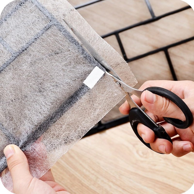 10 عبوات من مرشحات مخرج مكيف الهواء، مقاس 15.5 × 13.7 بوصة، منظف شبكي غير منسوج، مناسب لمكيف الهواء، مرشح تهوية بديل