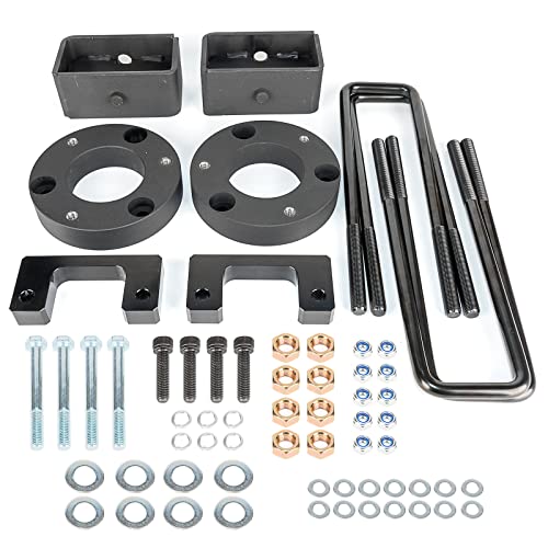 Amumu 3.5" Front 3" Rear Lift Leveling Kit - Lift Suspension Kit Compatible with 2007-2019 Chevrolet Silverado 1500 GMC Sierra 1500 2WD 4WD - Image 1