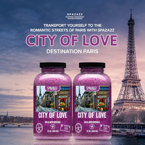 Spazazz SPZ-301 Paris City of Love Destination Crystals Container, 22 oz. - Image 3