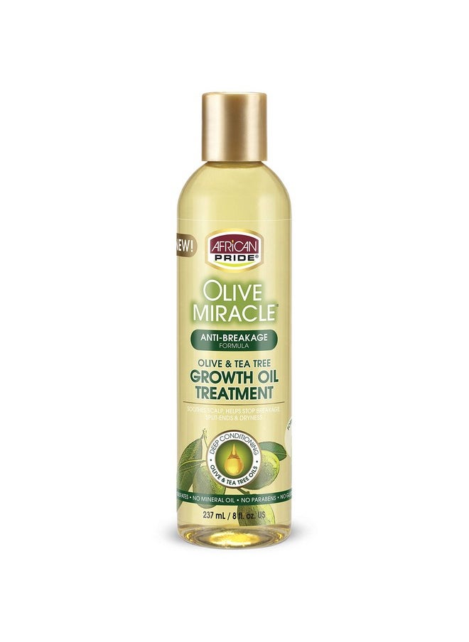 African Pride African Pride Olive Miracle Anti-Breakage Maximum Strengthening Growth Oil 237 ml/8 fl.oz  - Image 4