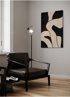 LOWHA Canvas Wall Art Stretched Over Wooden Frame with Abstract Painting  - Image 3