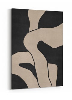 LOWHA Canvas Wall Art Stretched Over Wooden Frame with Abstract Painting  - Image 4